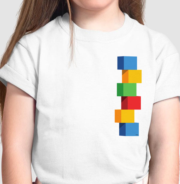 A torre de cubos - Camiseta infantil