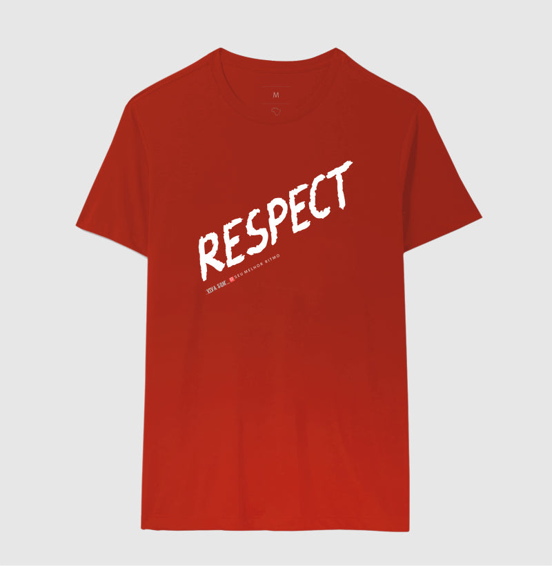 Respect Inspiração- Camiseta Masculin Confort