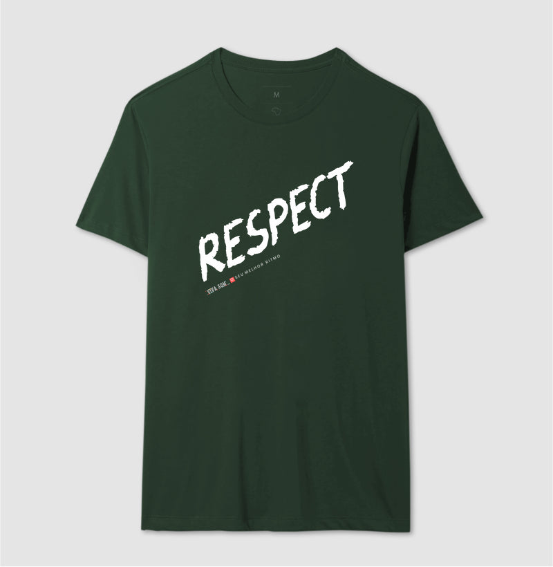 Respect Inspiração- Camiseta Masculin Confort