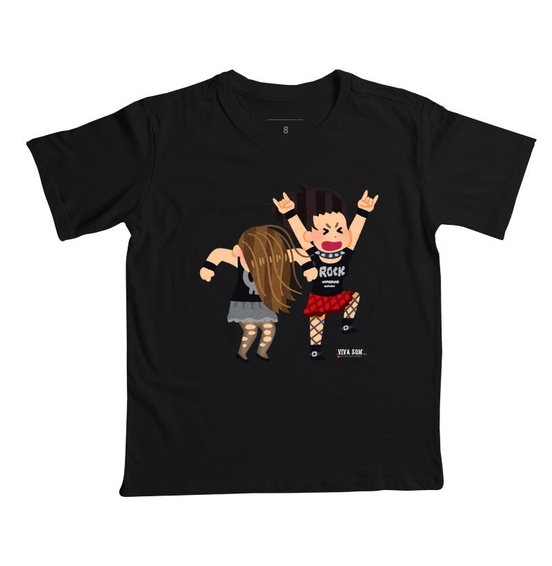 Rock Divertido - Camiseta Infantil