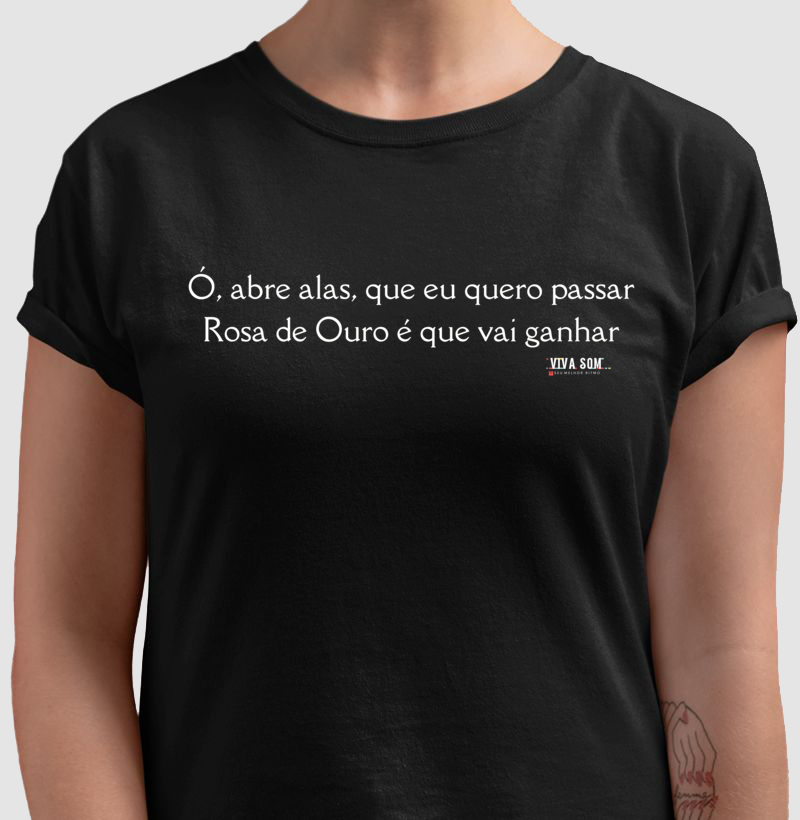 Música Abre Alas - Camisa Confort Masculina e Feminina