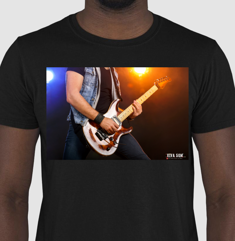 Tocar Guitarra - Camisa Confort Masculina e feminina