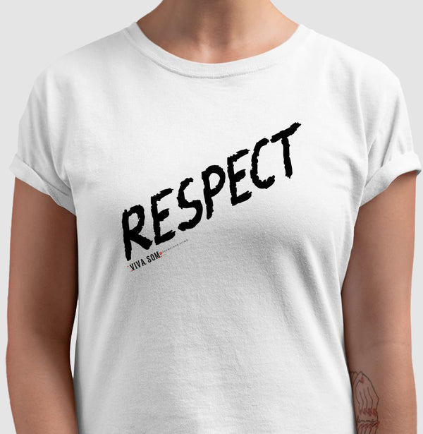 Respect Inspiração- Camiseta Feminina Confort